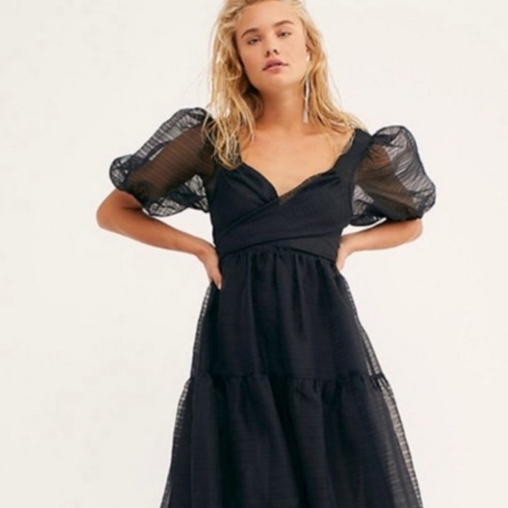 Free People Hailey Organza Maxi